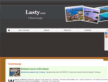 Tablet Screenshot of lasty.com.pl