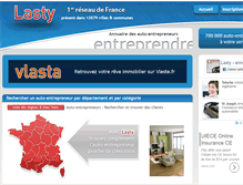 Tablet Screenshot of lasty.fr